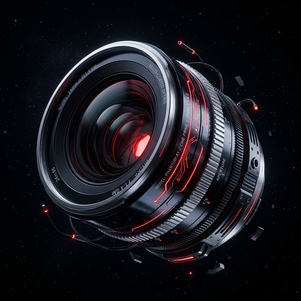 Elemento de lente de vídeo 3D